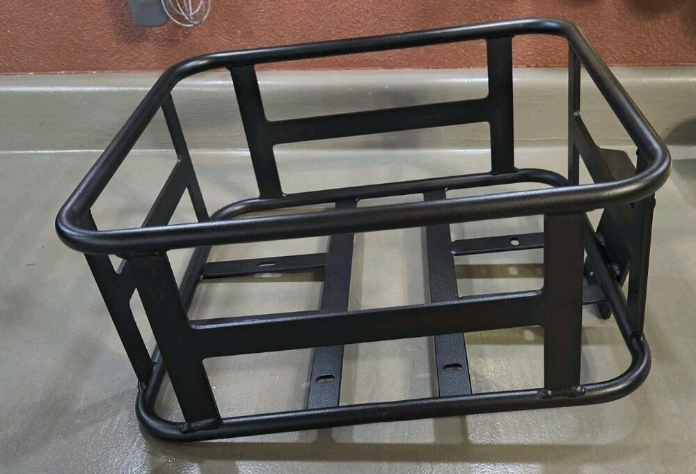 Jasion Electric Bike Front Storage Basket Holder Black